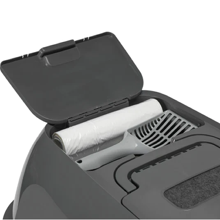 Mega Delux Toilet - Cool Grey - Image 2